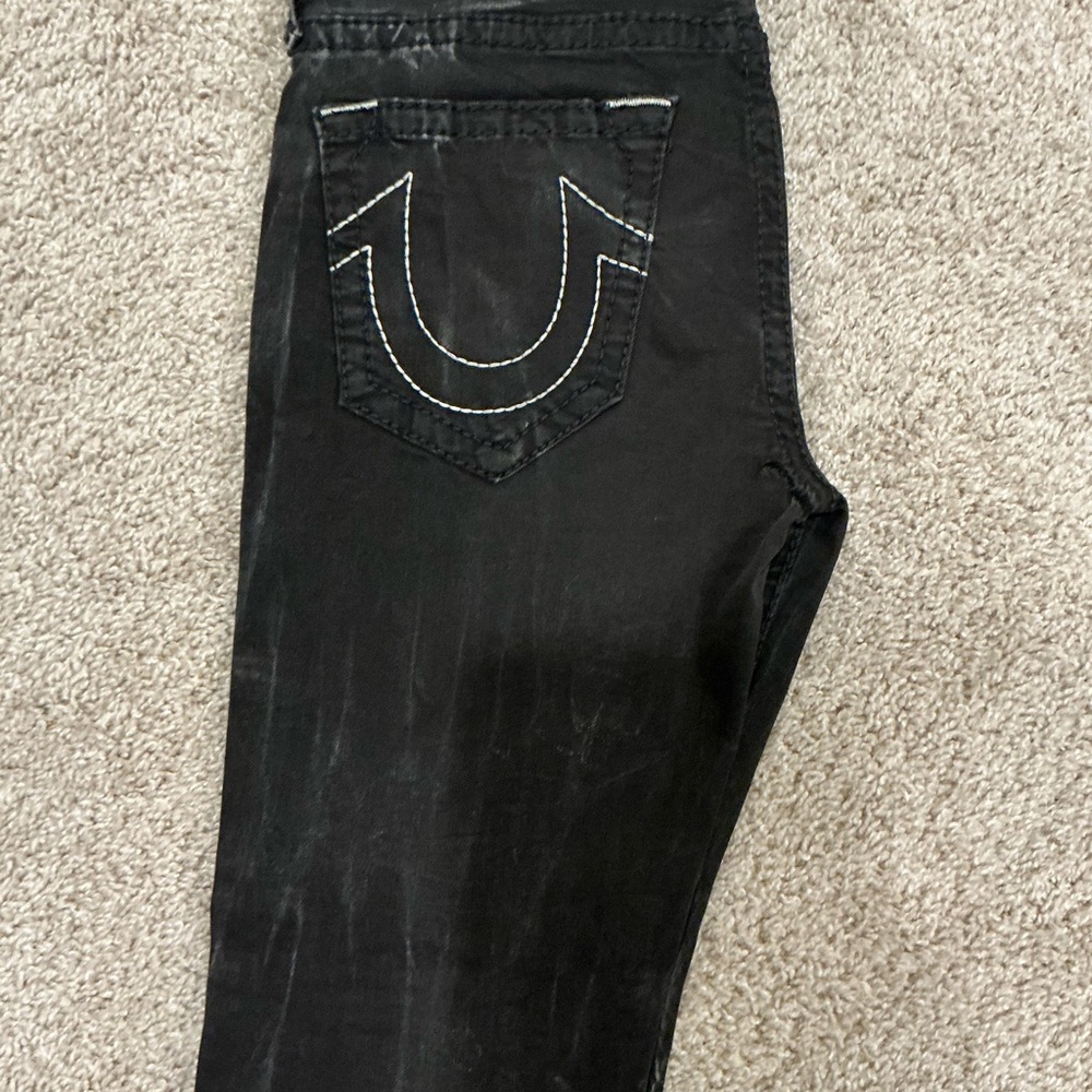 True Religion Black Denim Jeans